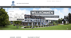 Desktop Screenshot of hotelbrunnenhof.com